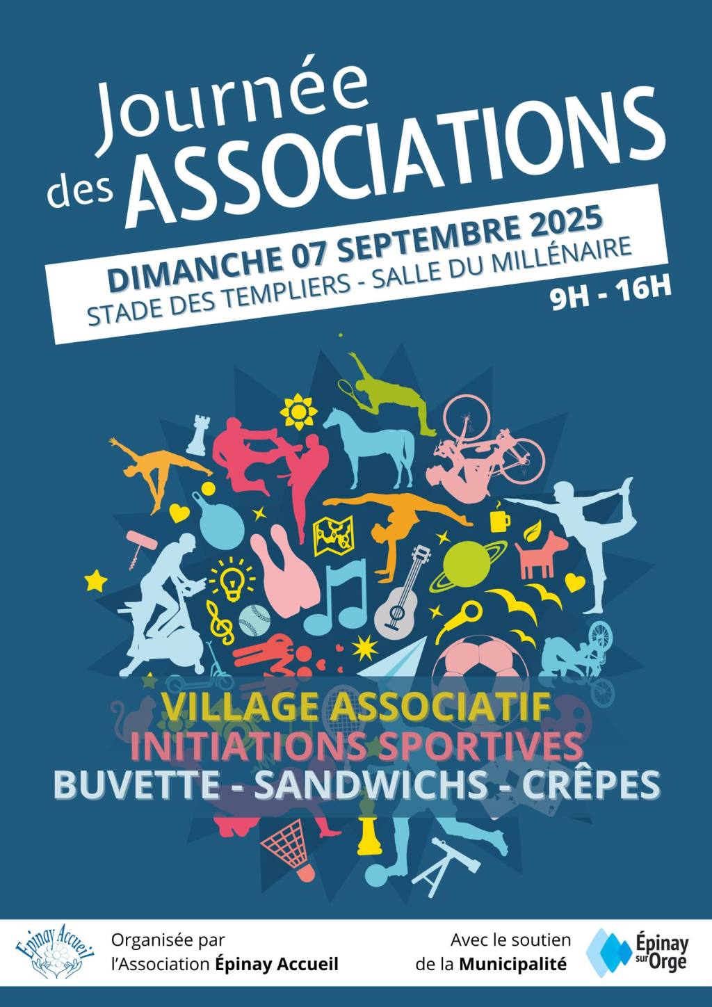 Journée des associations et reprise des&nbsp;créneaux